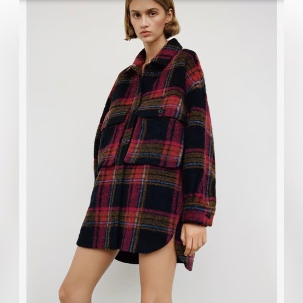 ZARA fleece shacket